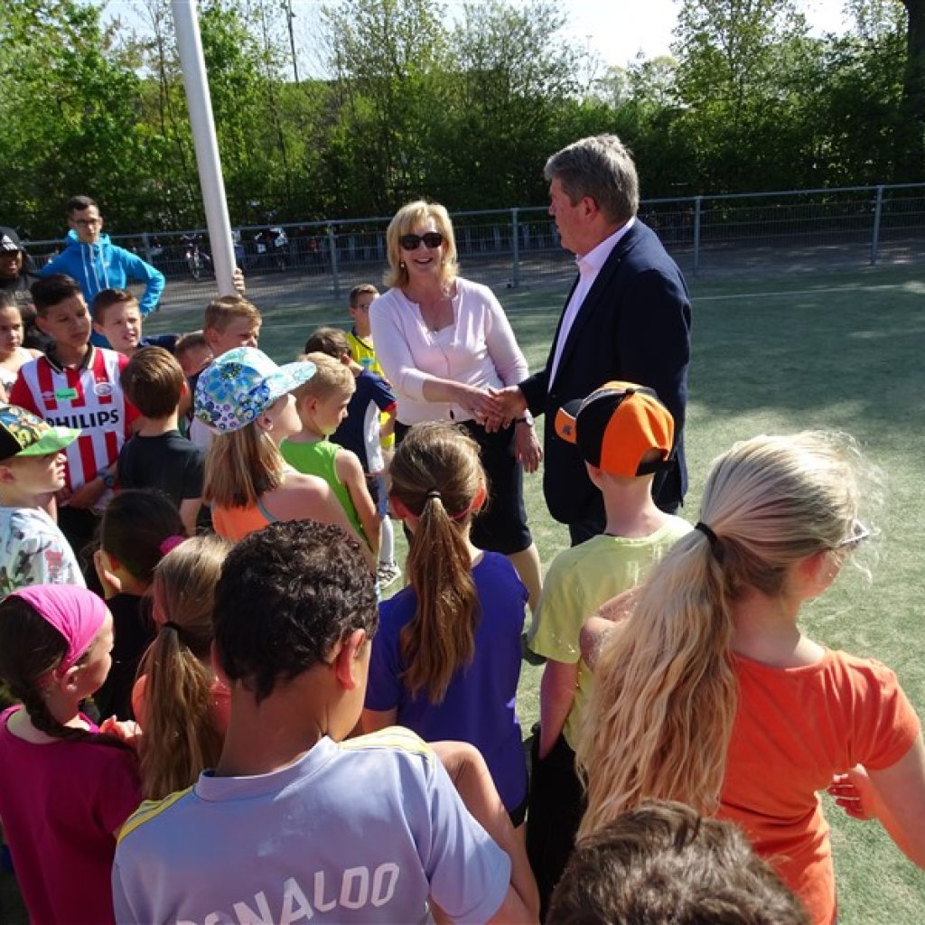 Sportdag BSO opening Burgemeester